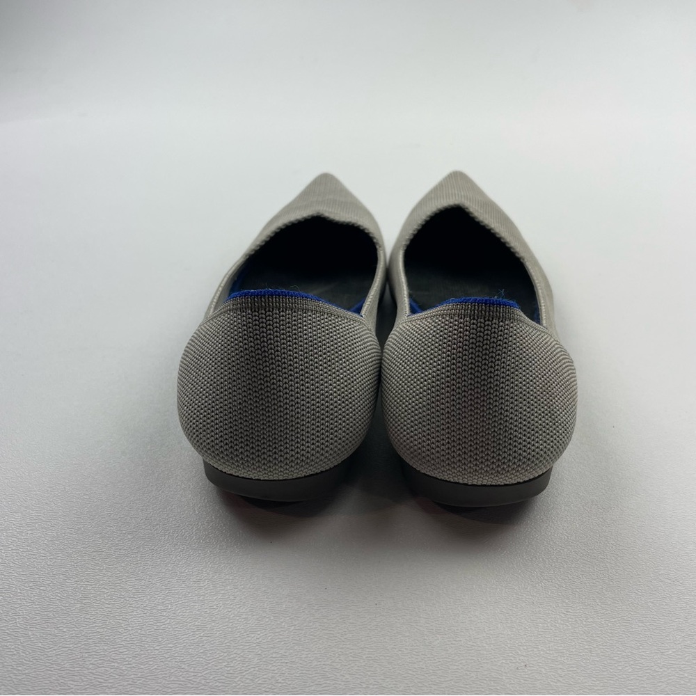 Rothy's Linen Blue Halo Point Toe Ballet Flats Size 9 - Picture 5 of 9